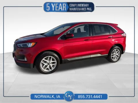 Red 2023 Ford Edge SEL for sale in Norwalk, IA