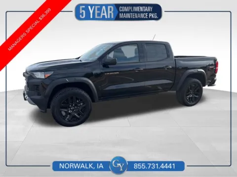 Black 2024 Chevrolet Colorado Trail Boss for sale in Norwalk, IA