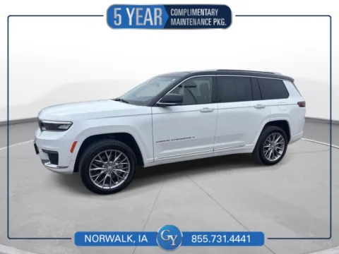 White 2022 Jeep Grand Cherokee L Summit for sale in Norwalk, IA