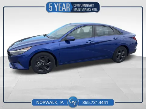 Blue 2023 Hyundai Elantra SEL for sale in Norwalk, IA