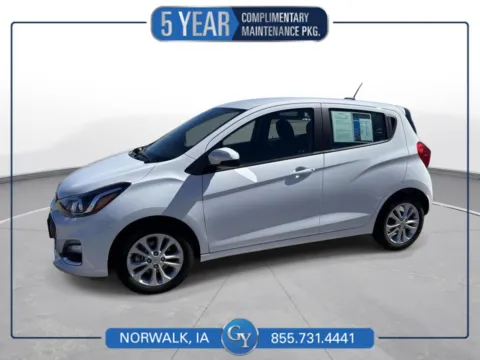White 2022 Chevrolet Spark 1LT for sale in Norwalk, IA