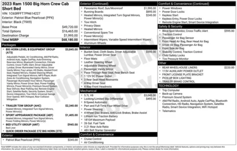 Photos of 2023 Ram 1500 Big Horn/Lone Star for sale in Norwalk, IA at Gregg Young Chevrolet of Norwalk