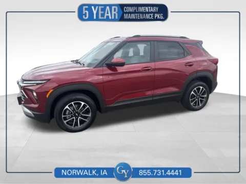 Red 2025 Chevrolet TrailBlazer LT for sale in Norwalk, IA