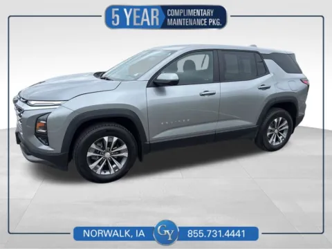 Gray 2025 Chevrolet Equinox LT for sale in Norwalk, IA