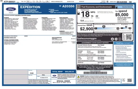 Photos of 2025 Ford Expedition Active for sale in Norwalk, IA at Gregg Young Chevrolet of Norwalk