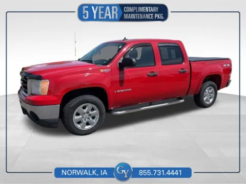 Red 2009 GMC Sierra 1500 Hybrid for sale in Norwalk, IA