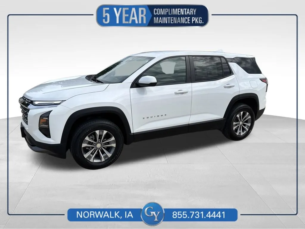 White 2026 Chevrolet Equinox LT for sale in Norwalk, IA