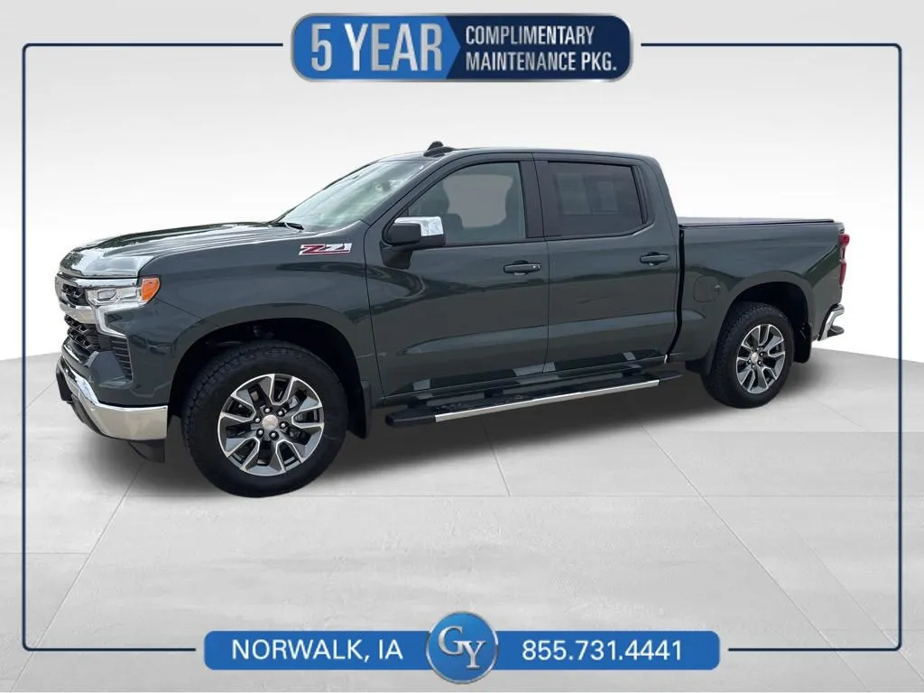 Gray 2026 Chevrolet Silverado 1500 LT for sale in Norwalk, IA