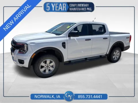 White 2025 Ford Ranger XL for sale in Norwalk, IA