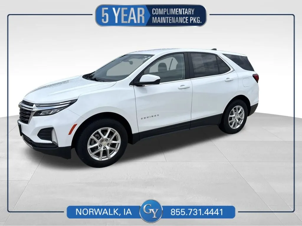 White 2023 Chevrolet Equinox LT for sale in Norwalk, IA