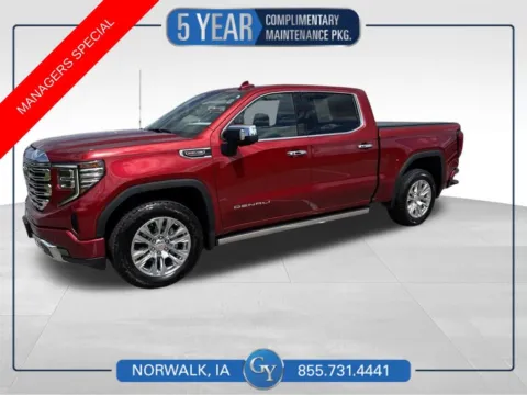 Red 2024 GMC Sierra 1500 Denali for sale in Norwalk, IA