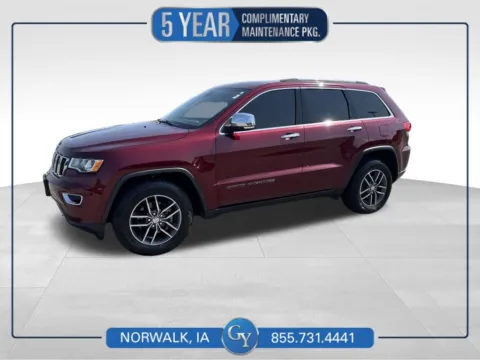 Red 2018 Jeep Grand Cherokee Limited for sale in Norwalk, IA