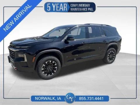 Black 2025 Chevrolet Traverse Z71 for sale in Norwalk, IA