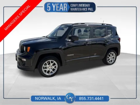 Black 2022 Jeep Renegade Latitude for sale in Norwalk, IA