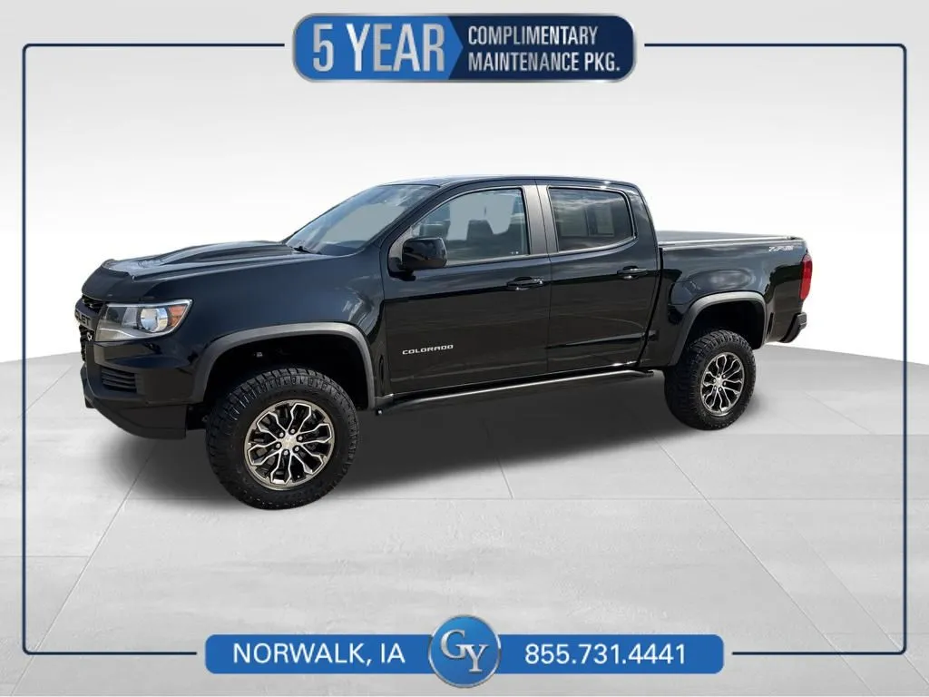 Black 2022 Chevrolet Colorado ZR2 for sale in Norwalk, IA
