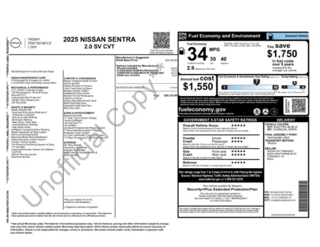 Photos of 2025 Nissan Sentra SV for sale in Norwalk, IA at Gregg Young Chevrolet of Norwalk