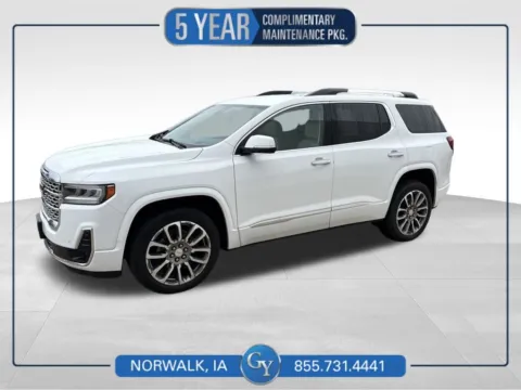 White 2023 GMC Acadia Denali for sale in Norwalk, IA