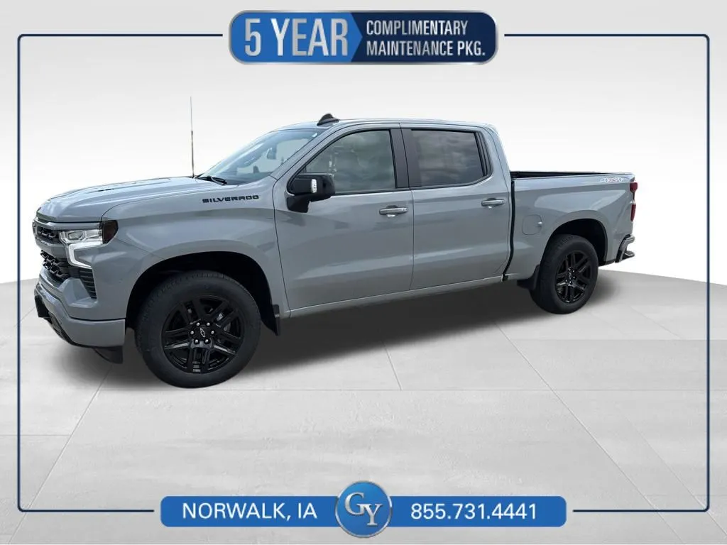 Gray 2024 Chevrolet Silverado 1500 RST for sale in Norwalk, IA