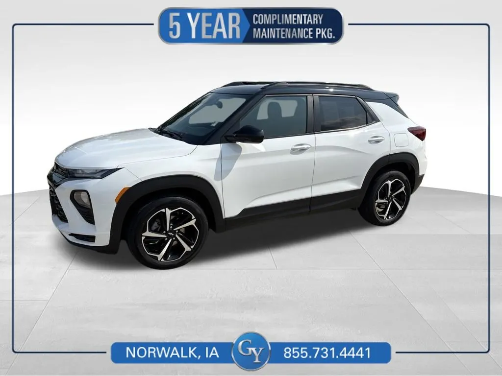 White 2023 Chevrolet TrailBlazer RS for sale in Norwalk, IA