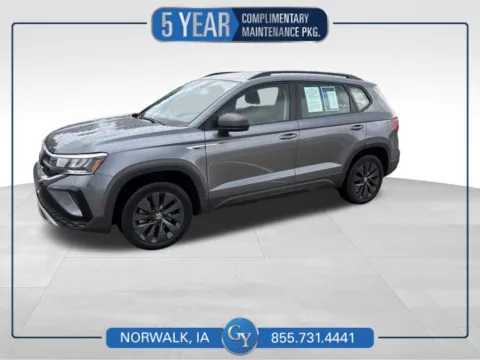 Gray 2024 Volkswagen Taos 1.5T S for sale in Norwalk, IA