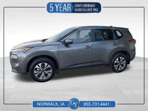 Gray 2022 Nissan Rogue SV for sale in Norwalk, IA