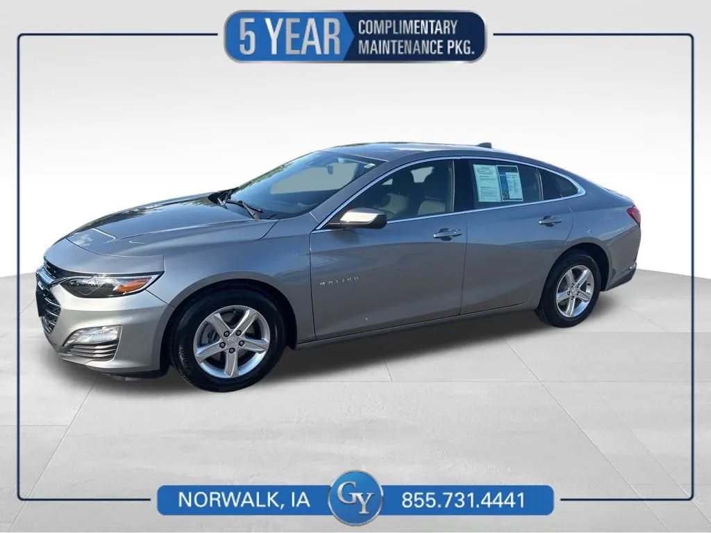 Gray 2024 Chevrolet Malibu LT for sale in Norwalk, IA