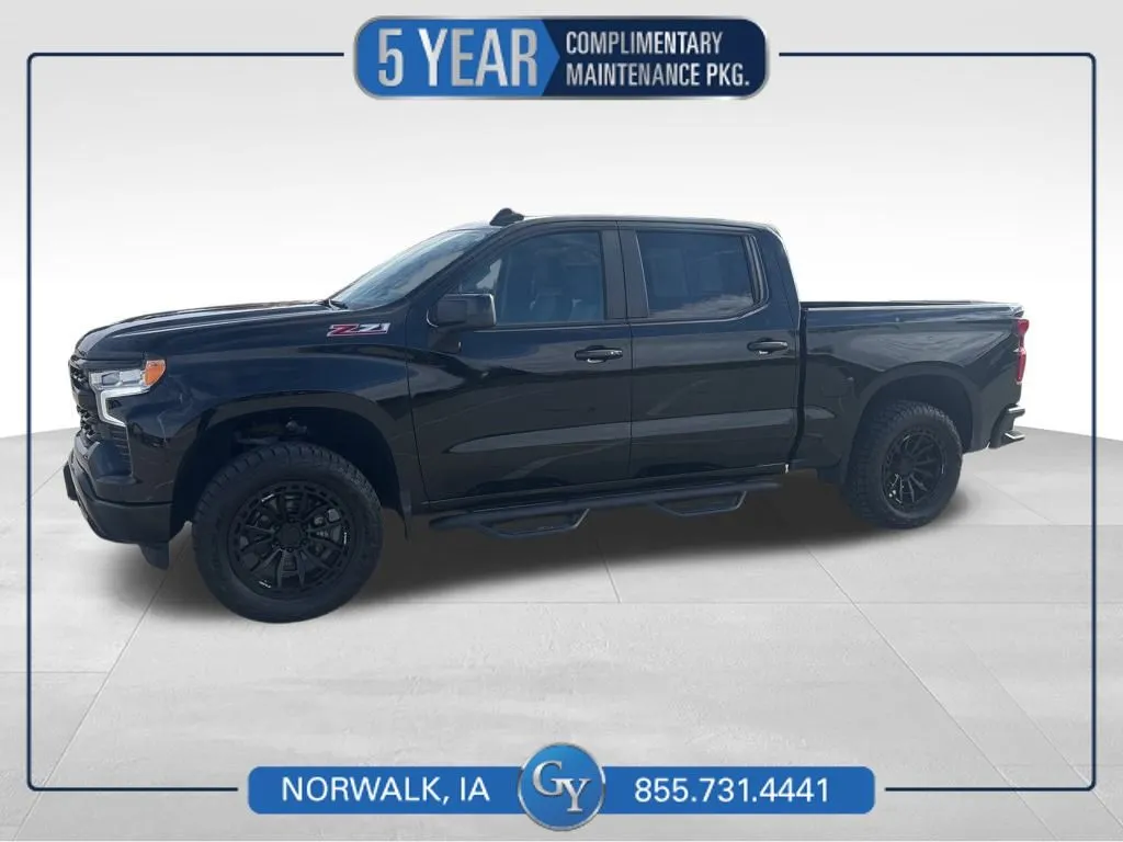 Black 2022 Chevrolet Silverado 1500 RST for sale in Norwalk, IA