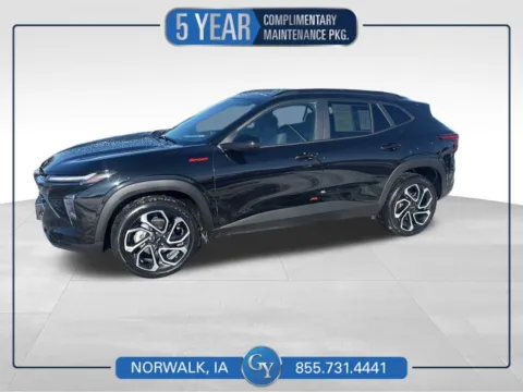 Black 2025 Chevrolet Trax 2RS for sale in Norwalk, IA