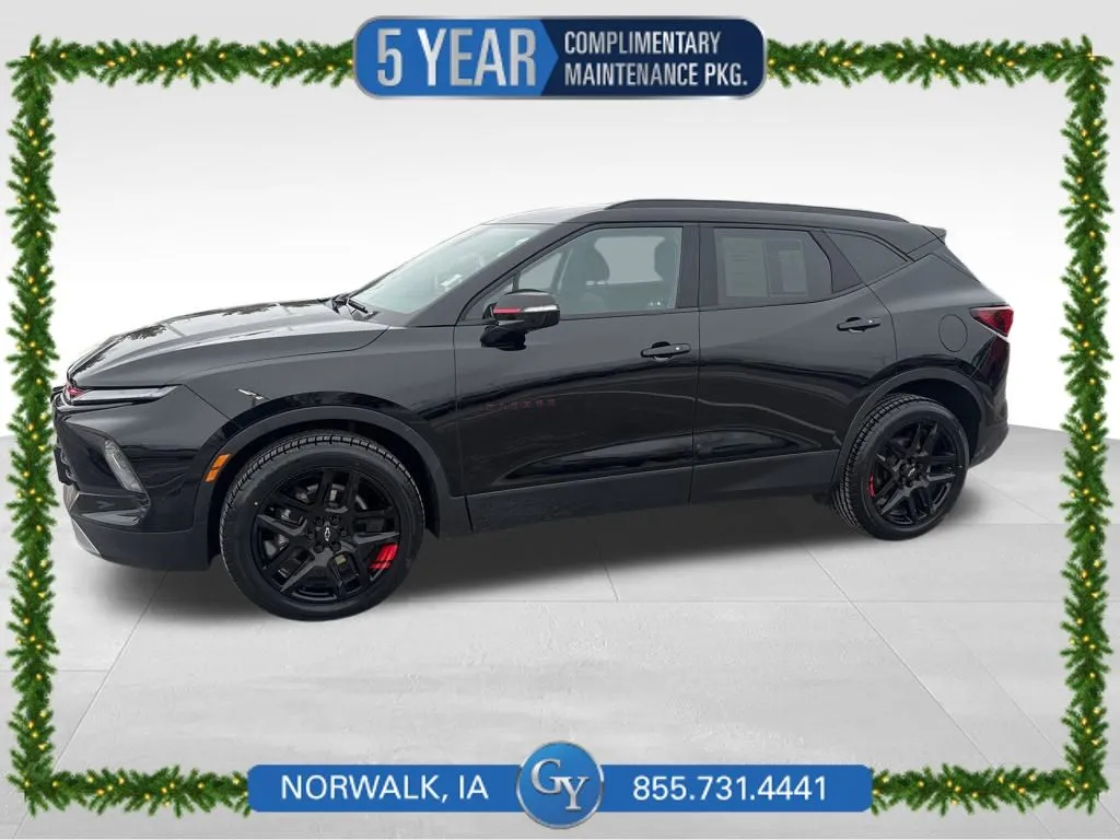 Black 2023 Chevrolet Blazer LT for sale in Norwalk, IA