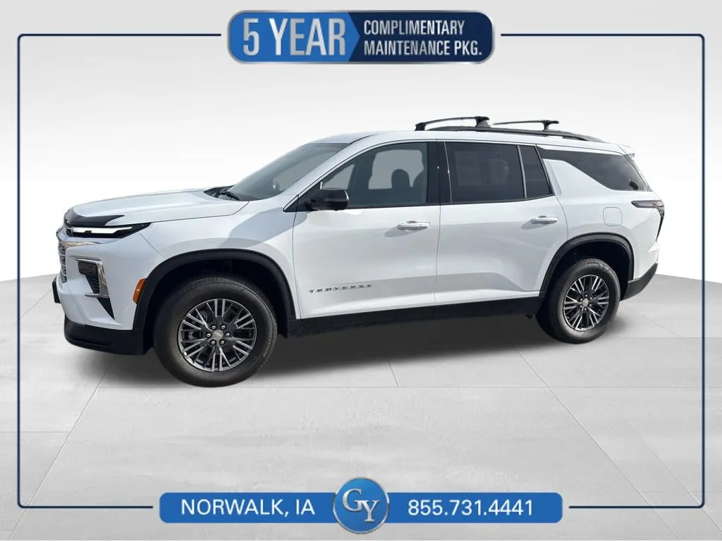 White 2026 Chevrolet Traverse LT for sale in Norwalk, IA