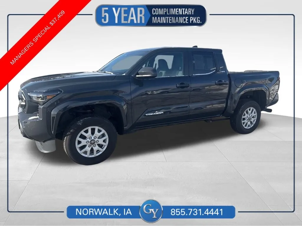 Gray 2024 Toyota Tacoma SR5 for sale in Norwalk, IA