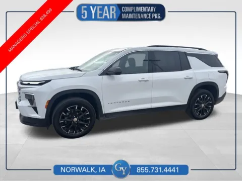 White 2025 Chevrolet Traverse LT for sale in Norwalk, IA