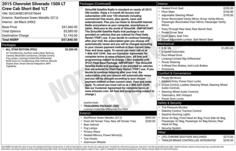 Photos of 2015 Chevrolet Silverado 1500 LT for sale in Norwalk, IA at Gregg Young Chevrolet of Norwalk