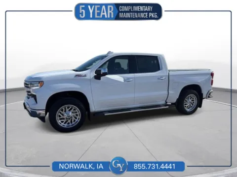 White 2023 Chevrolet Silverado 1500 LTZ for sale in Norwalk, IA