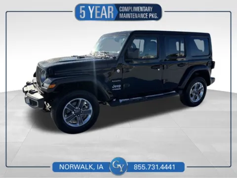 Black 2018 Jeep Wrangler Unlimited Sahara for sale in Norwalk, IA