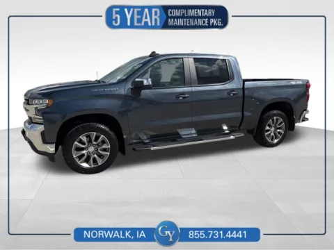 Gray 2021 Chevrolet Silverado 1500 LT for sale in Norwalk, IA