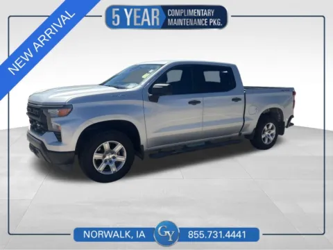 Silver 2022 Chevrolet Silverado 1500 WT for sale in Norwalk, IA