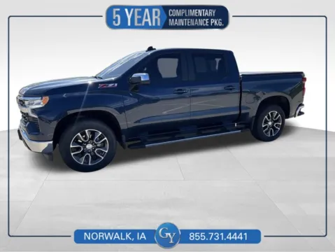 Blue 2022 Chevrolet Silverado 1500 LT for sale in Norwalk, IA
