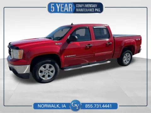 Red 2009 GMC Sierra 1500 Hybrid for sale in Norwalk, IA
