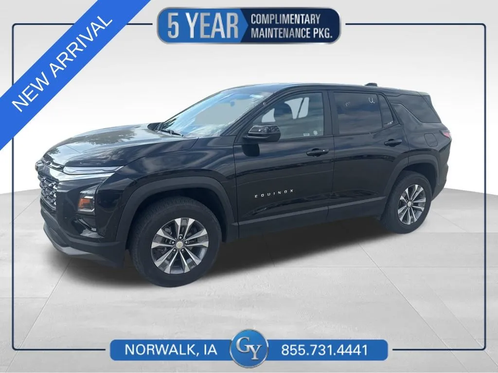 Black 2026 Chevrolet Equinox LT for sale in Norwalk, IA