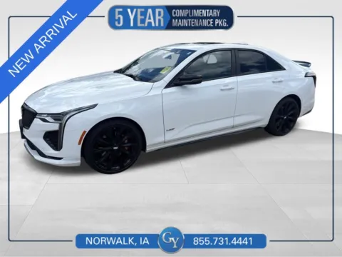 White 2024 Cadillac CT4 V-Series for sale in Norwalk, IA