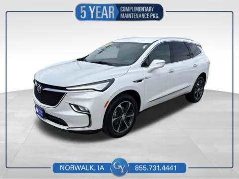 White 2022 Buick Enclave Essence for sale in Norwalk, IA