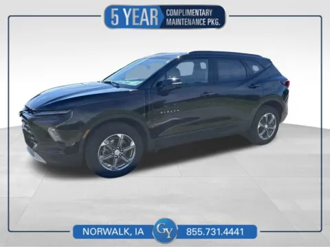 Black 2023 Chevrolet Blazer LT for sale in Norwalk, IA