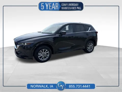 Black 2025 Mazda CX-5 2.5 S Preferred Package for sale in Norwalk, IA