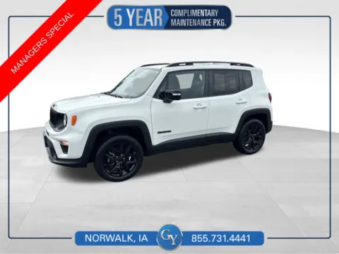 White 2023 Jeep Renegade Altitude for sale in Norwalk, IA