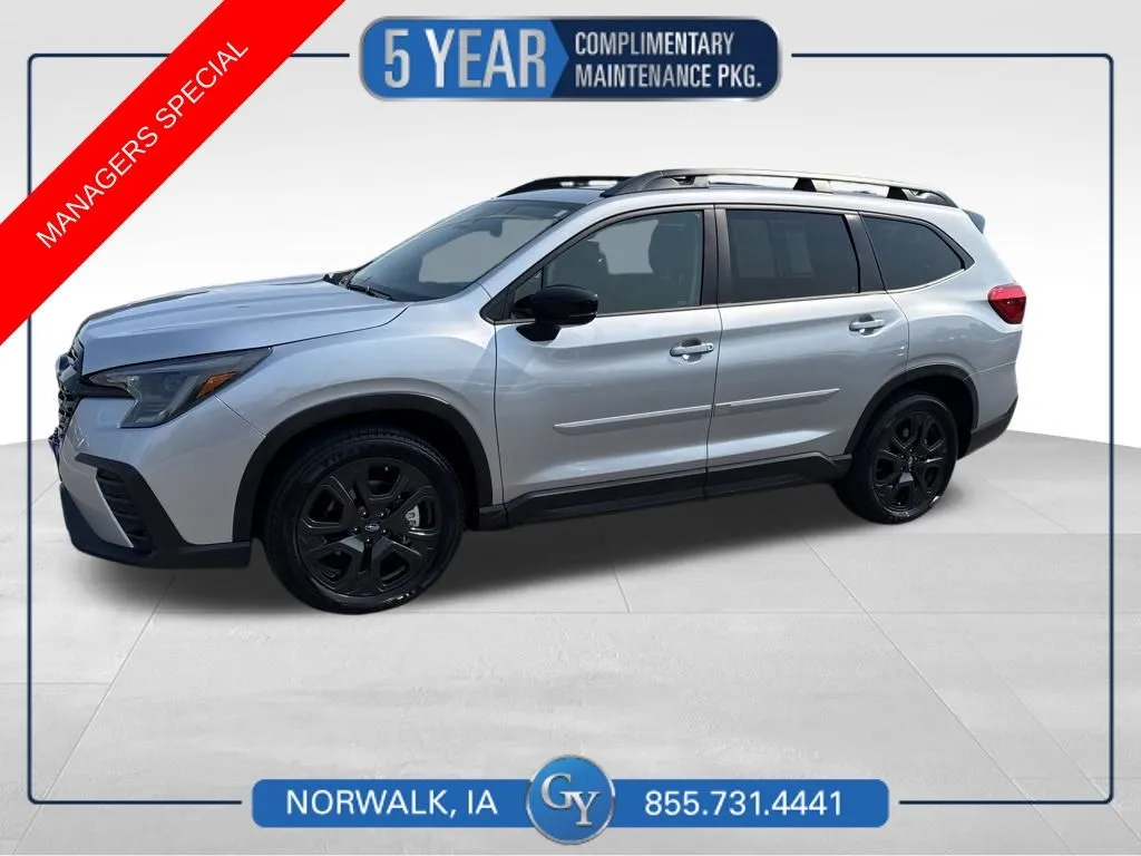 Silver 2024 Subaru Ascent Onyx Edition for sale in Norwalk, IA