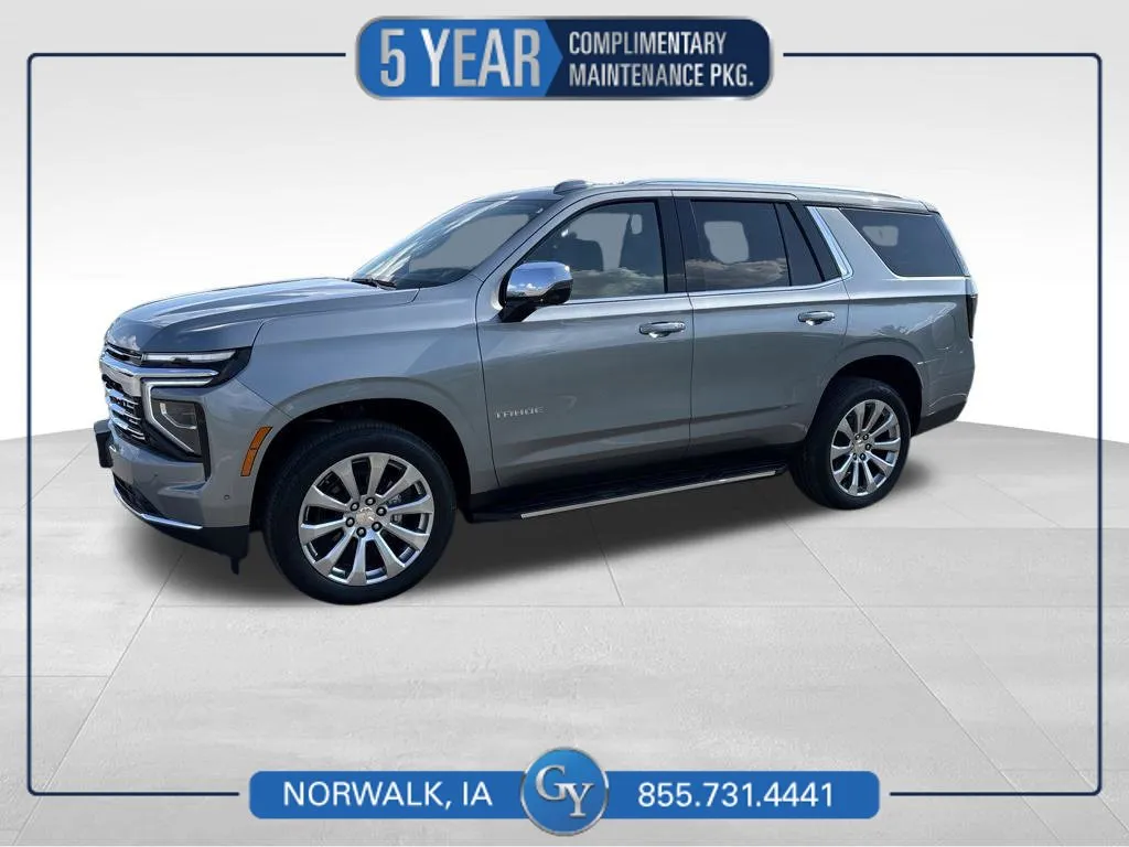 Gray 2026 Chevrolet Tahoe Premier for sale in Norwalk, IA