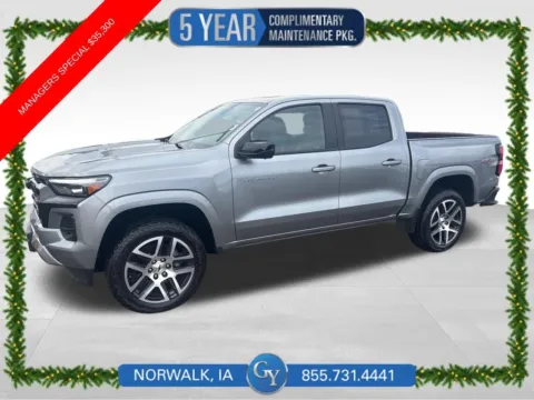 Gray 2023 Chevrolet Colorado Z71 for sale in Norwalk, IA