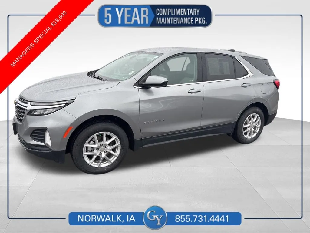 Gray 2024 Chevrolet Equinox LT for sale in Norwalk, IA