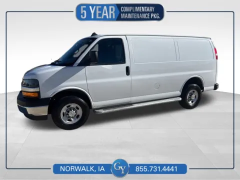 White 2023 Chevrolet Express 2500 Work Van for sale in Norwalk, IA